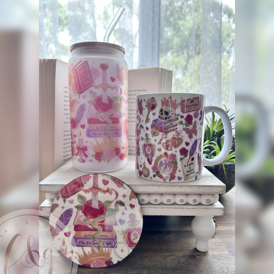 Romantasy Drinkware Set