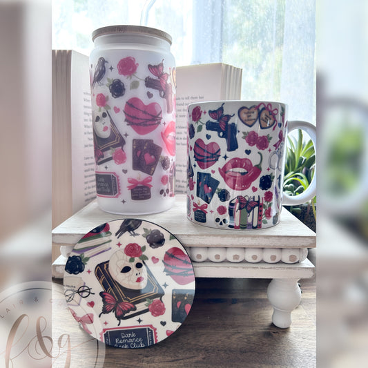 Dark Romance Drinkware Set