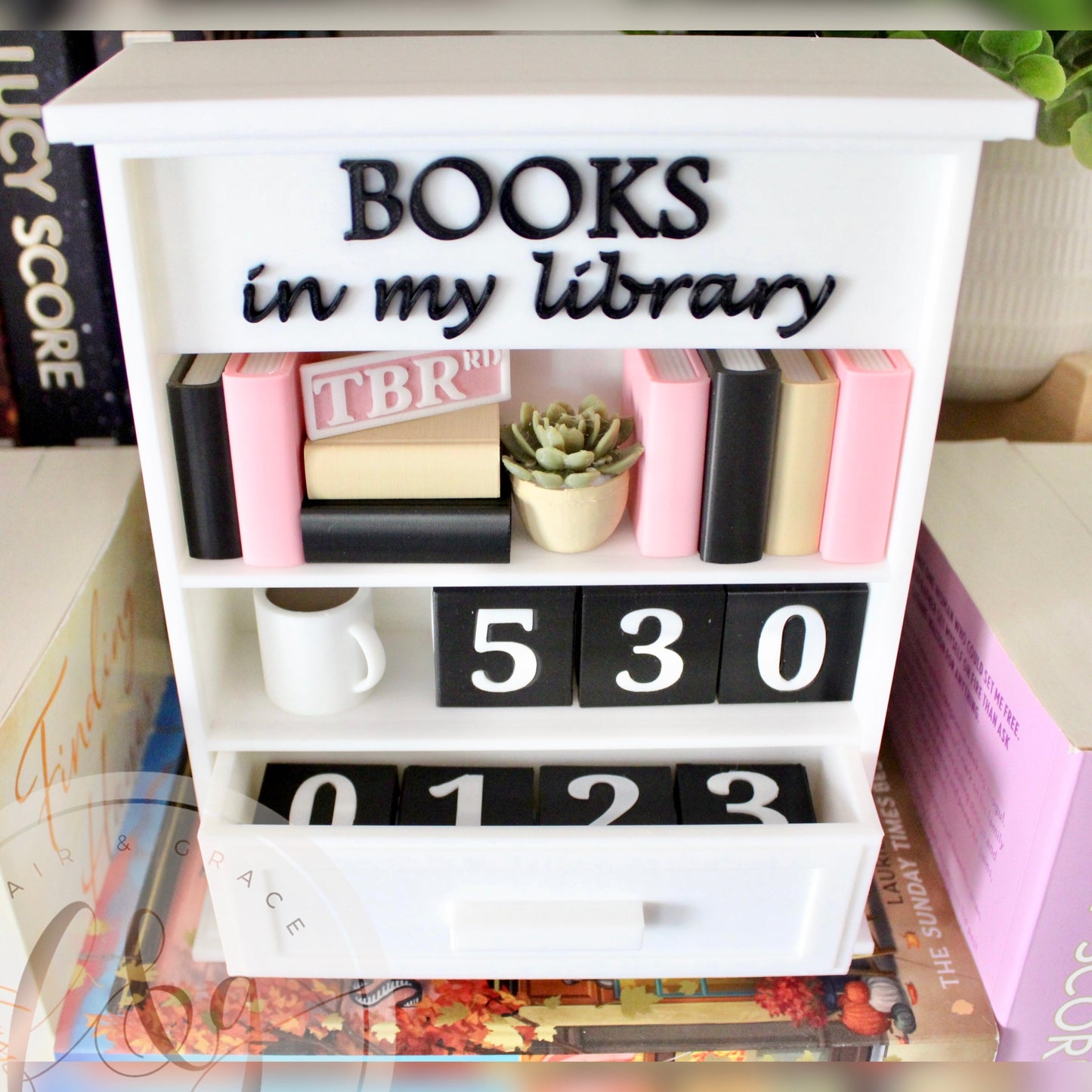 Books in my Library Counter / Books Read this Year Counter