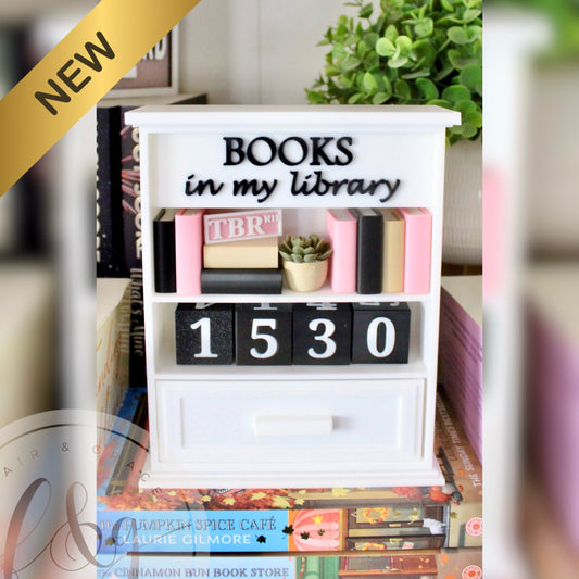 Books in my Library Counter / Books Read this Year Counter