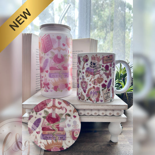 Romantasy Drinkware Set