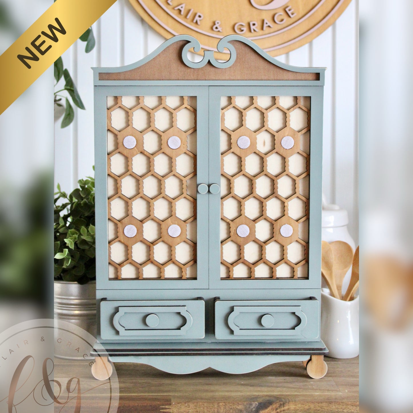 Farmhouse Interchangeable Cabinet
