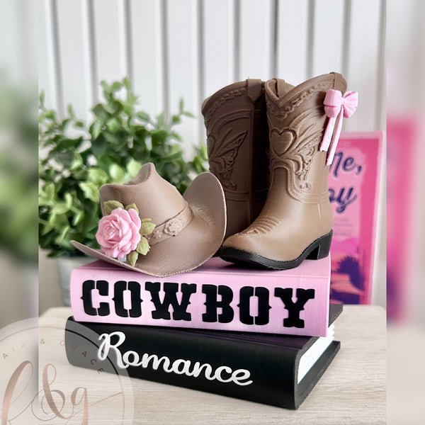 Cowboy Romance Book Stack