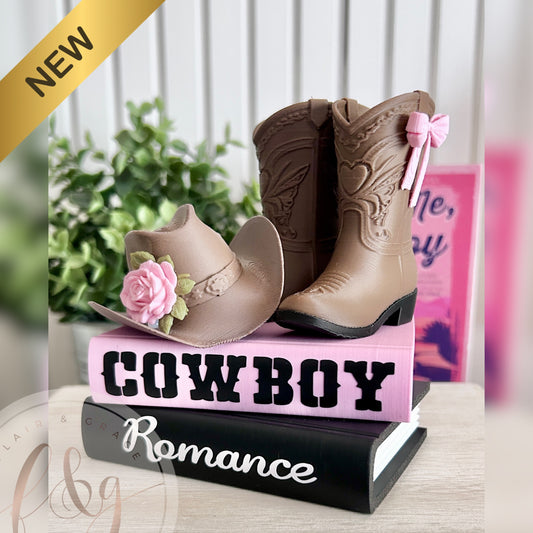 Cowboy Romance Book Stack