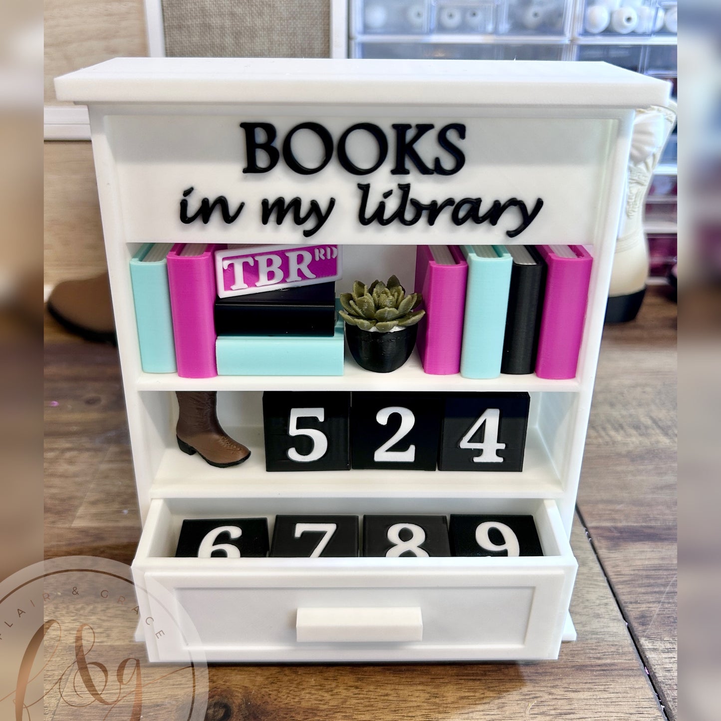 Books in my Library Counter / Books Read this Year Counter