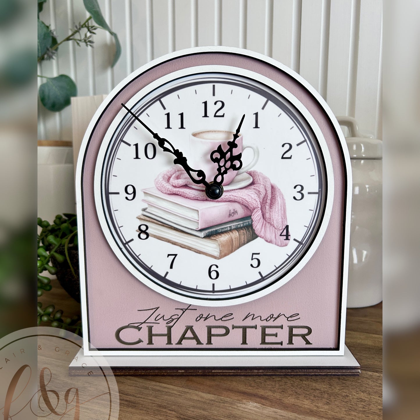 Bookish Clock