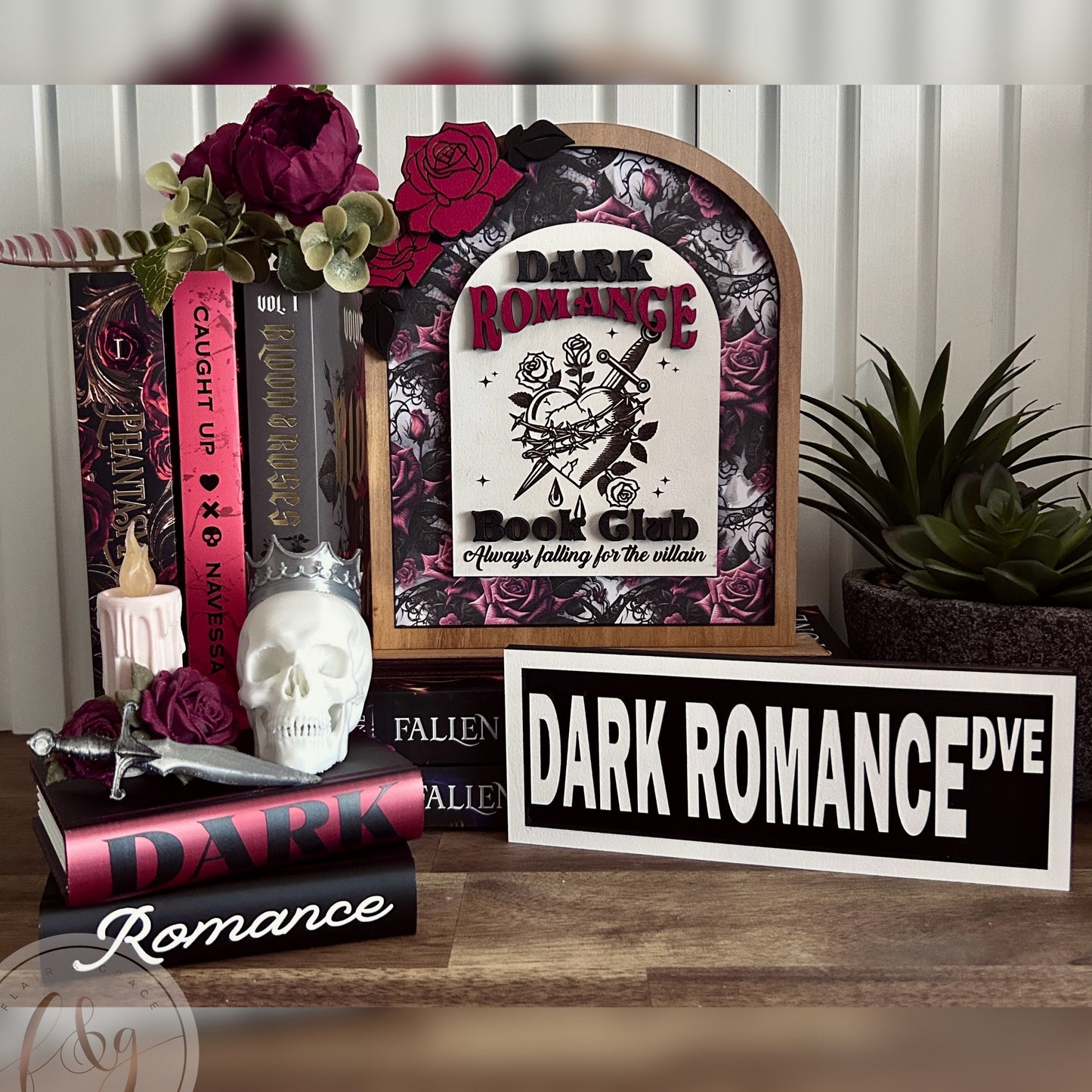 Dark Romance Book Club Sign