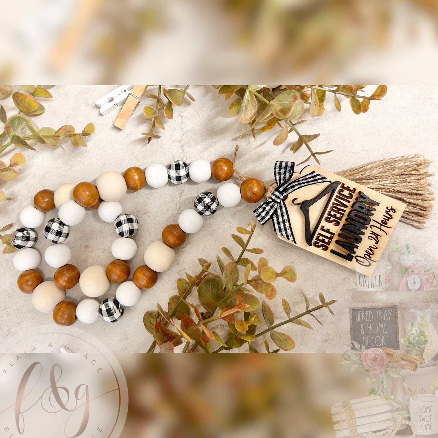 Loads of Laundry Collection - Self Service Laundry Garland