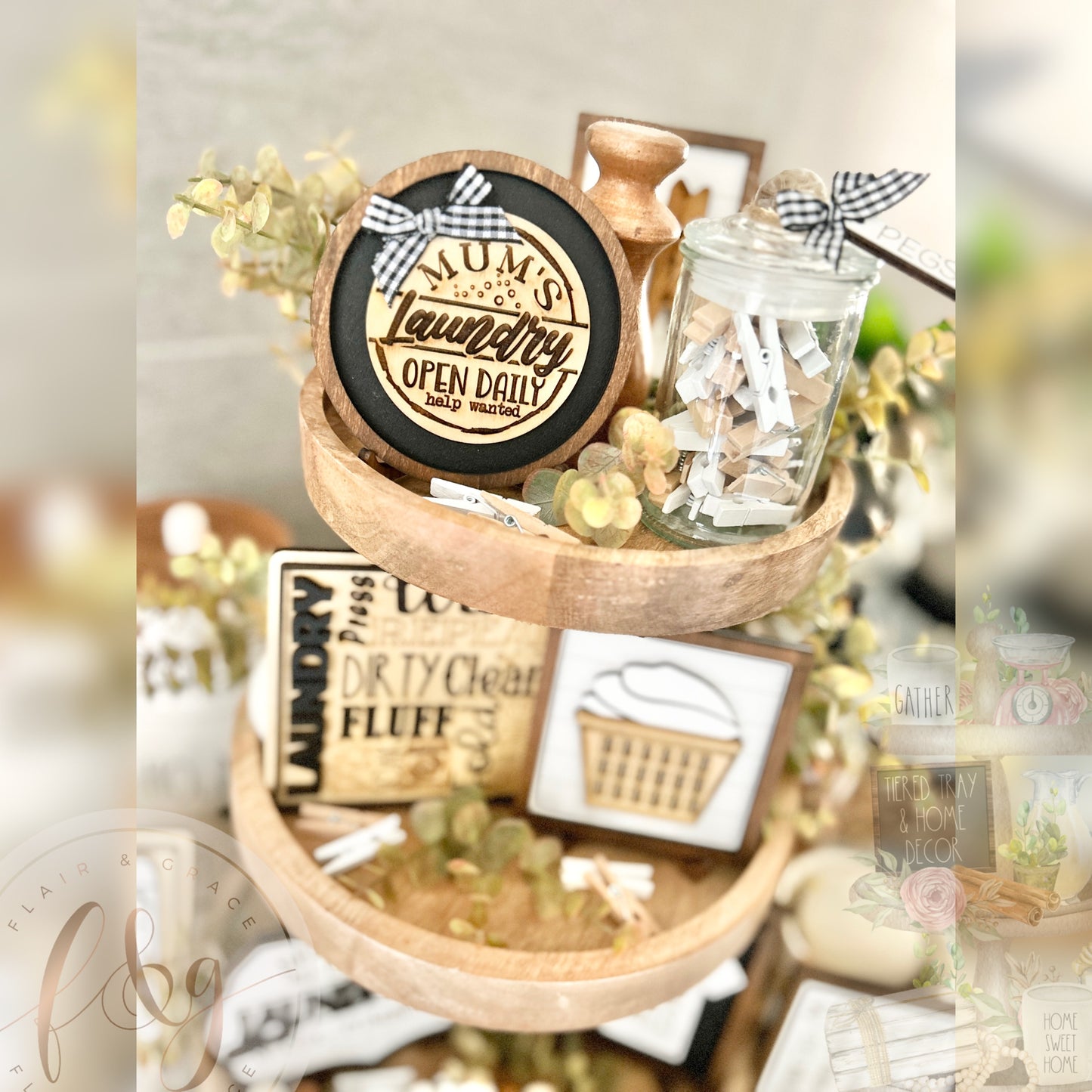 Loads of Laundry Collection - Laundry Words sign