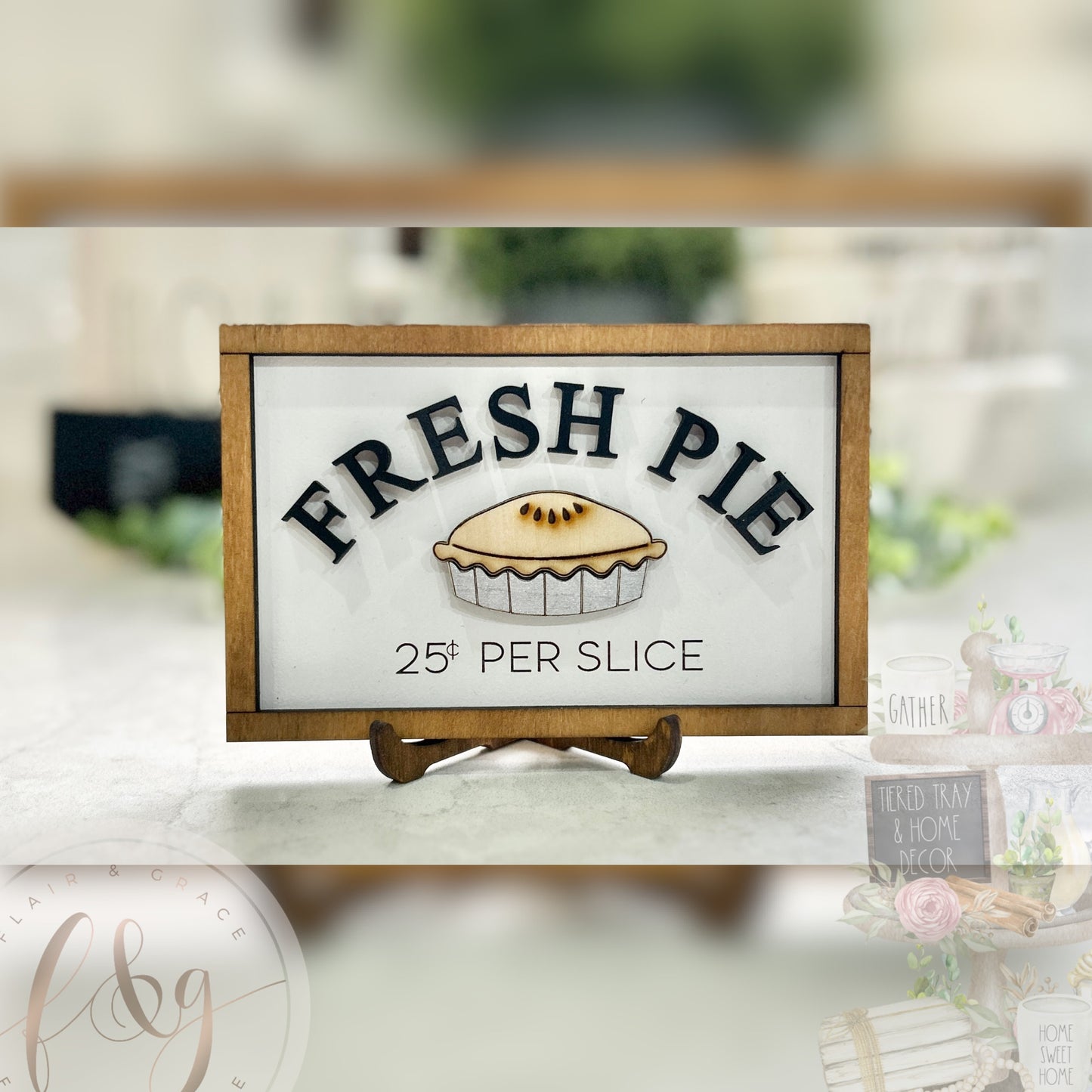 Farmhouse Bakery Collection - Fresh Pie Sign