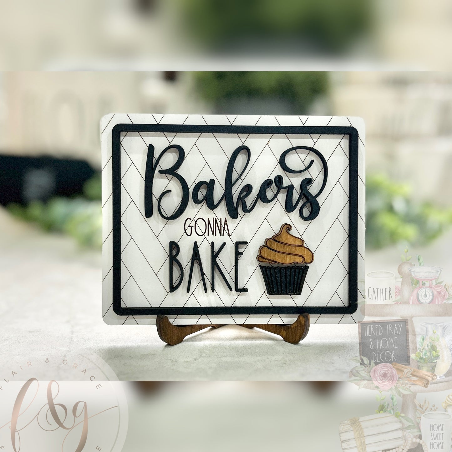 Farmhouse Bakery Collection - Bakers Gonna Bake Sign