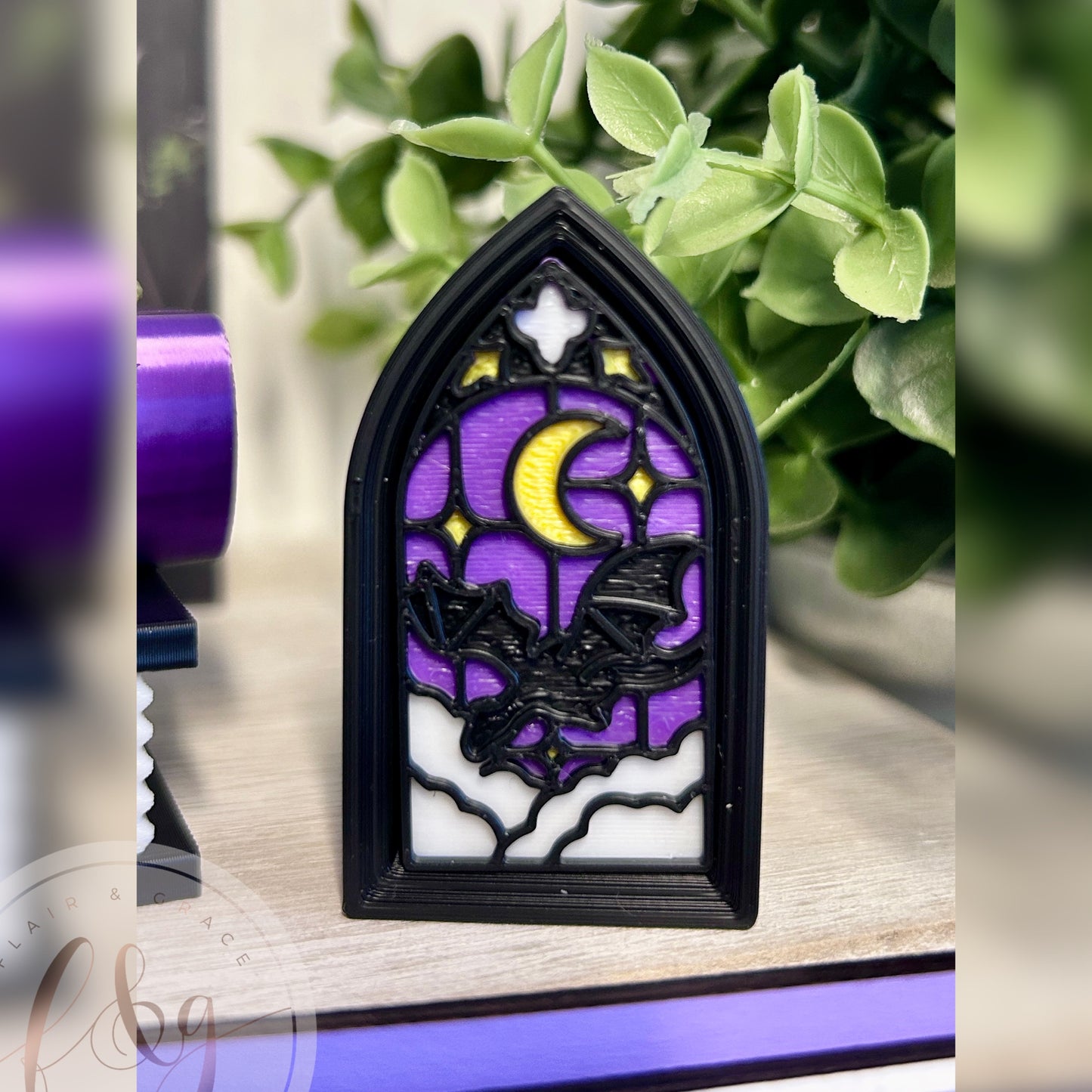Stained Glass Dragon Fidget Clicker
