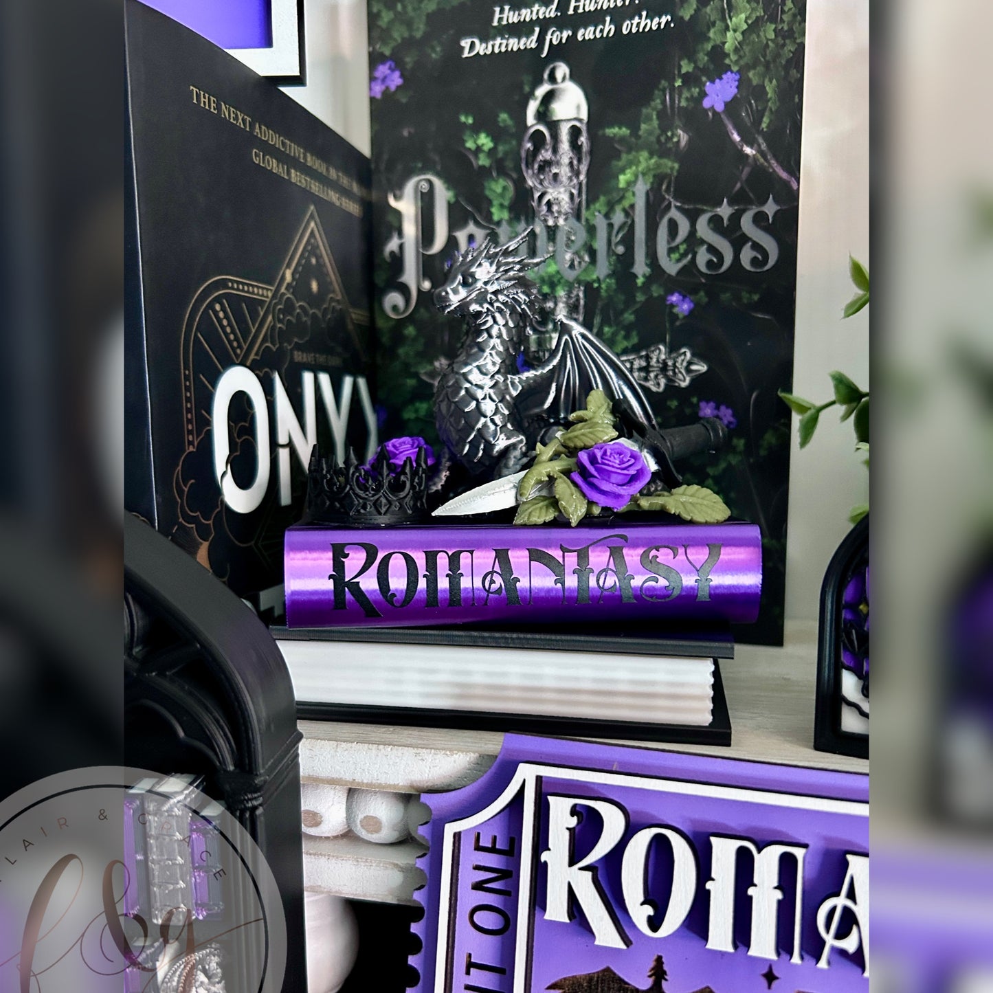 Romantasy Book Stack