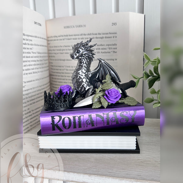 Romantasy Book Stack