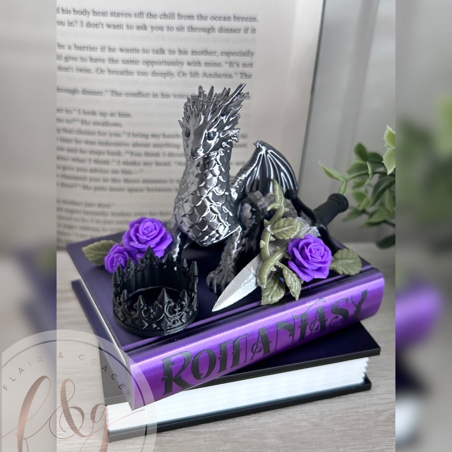 Romantasy Book Stack