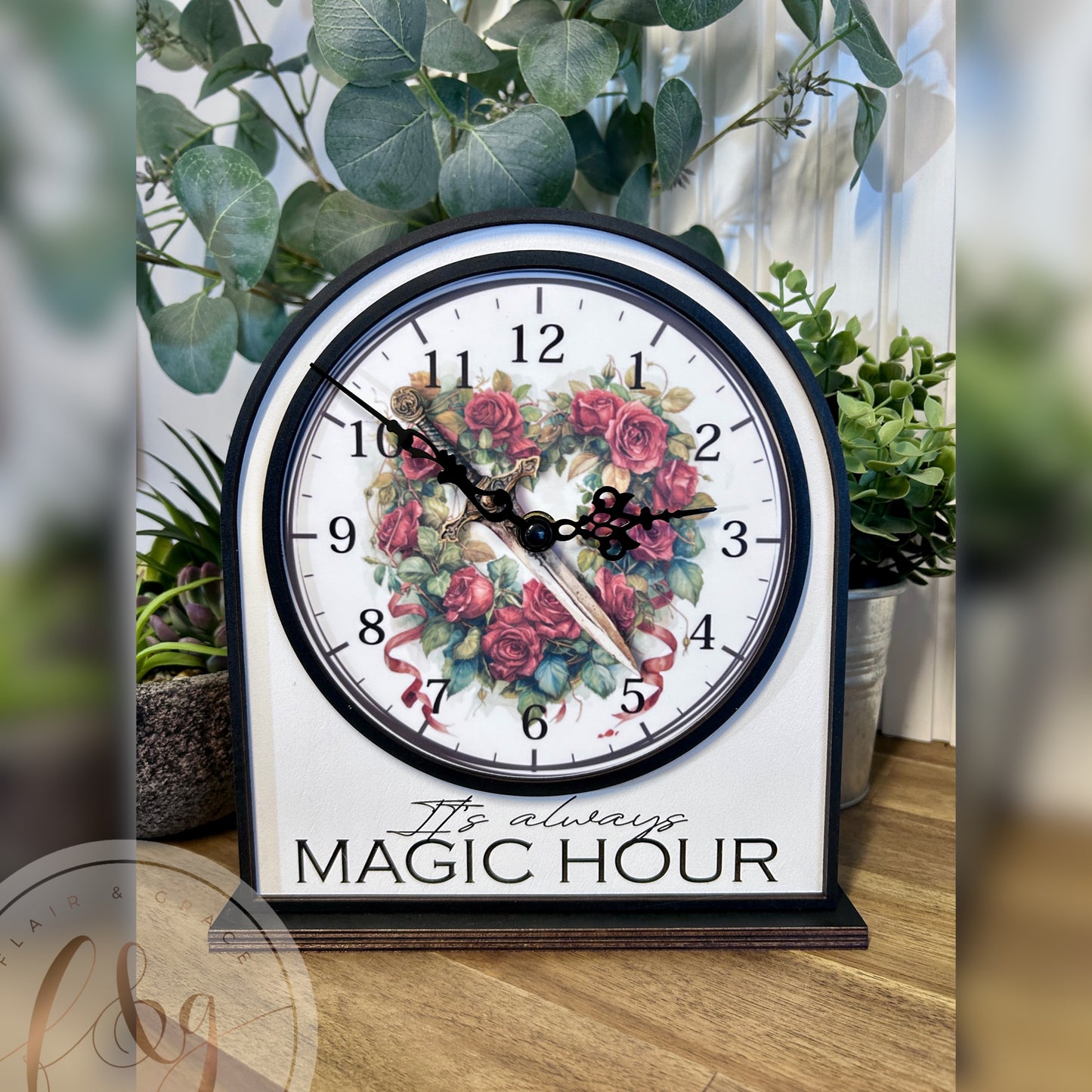 Bookish Clock