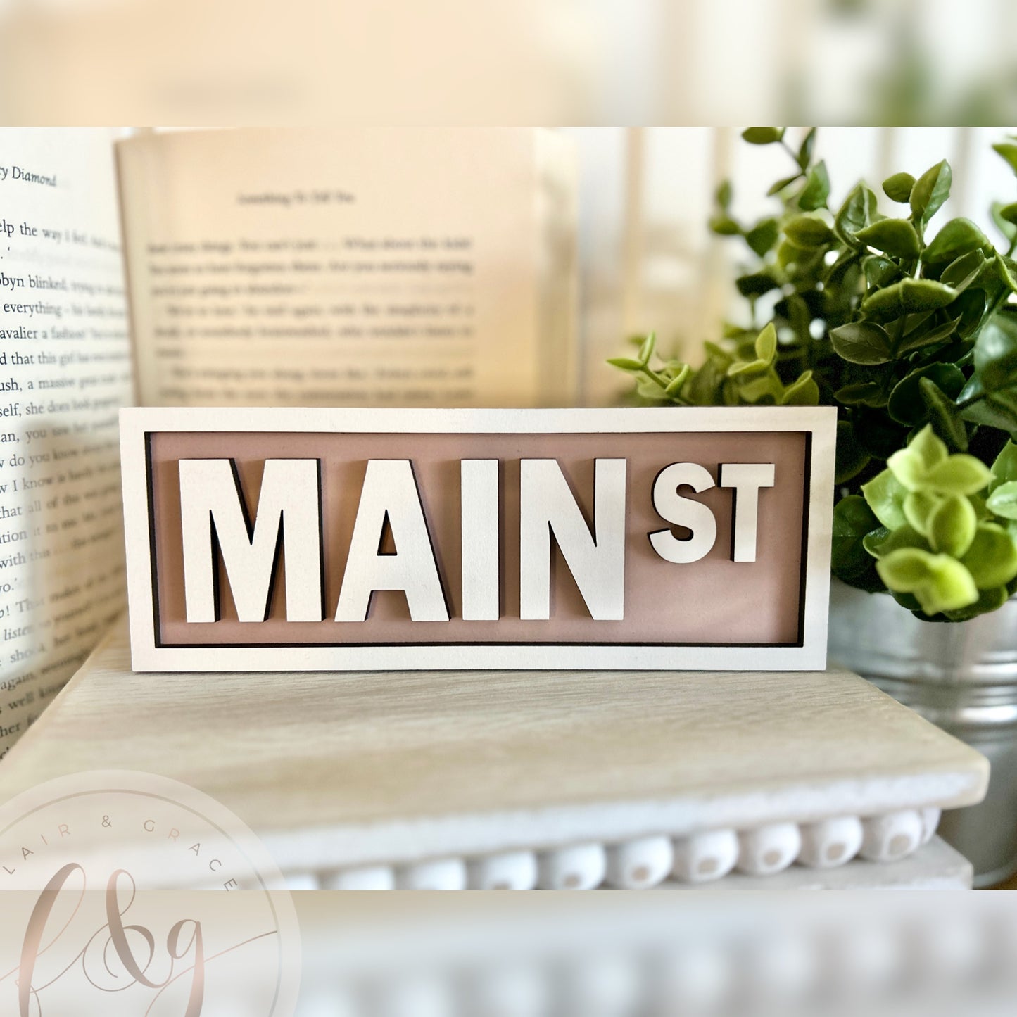 Book Genre Street Signs