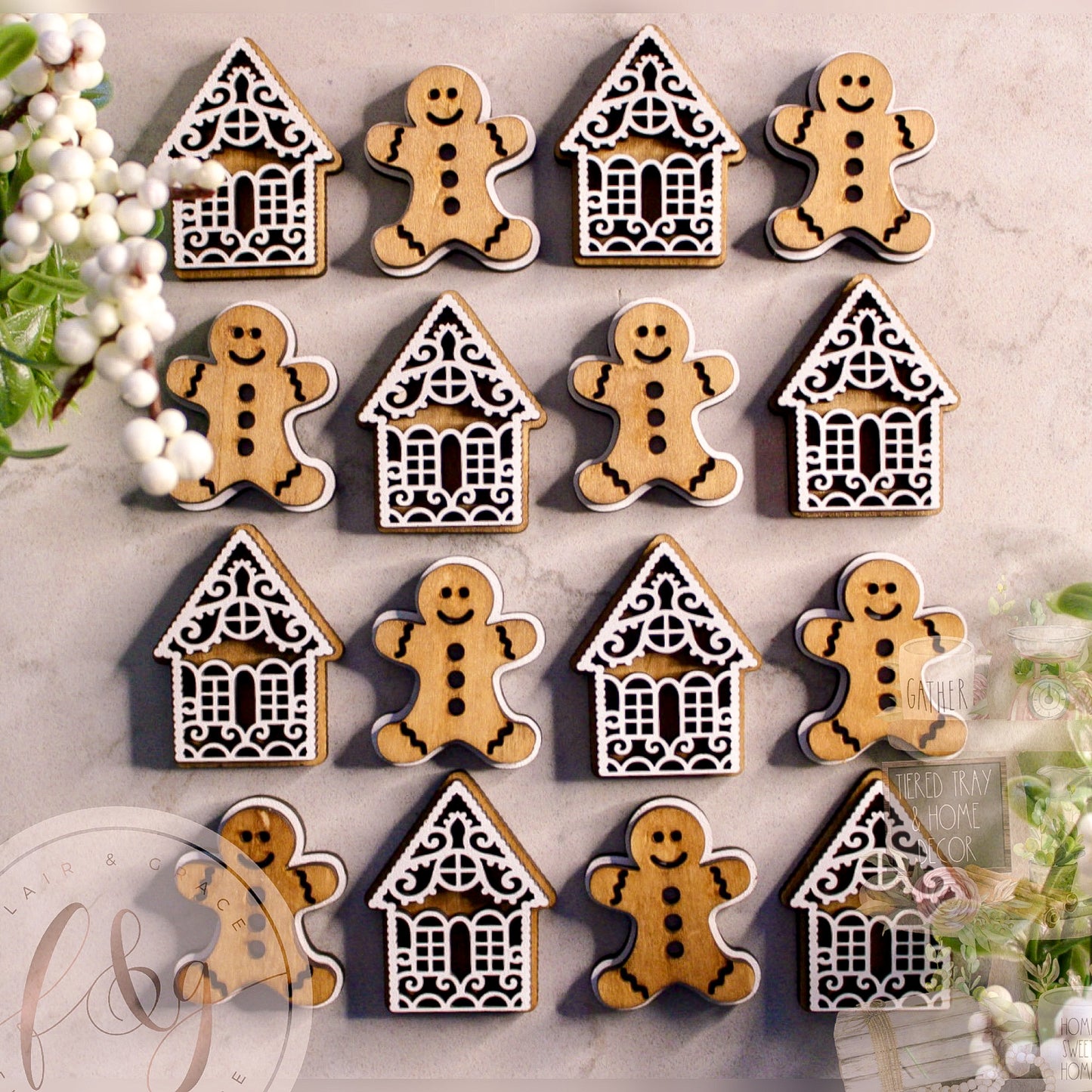 Gingerbread Dve Collection - Canister Fillers