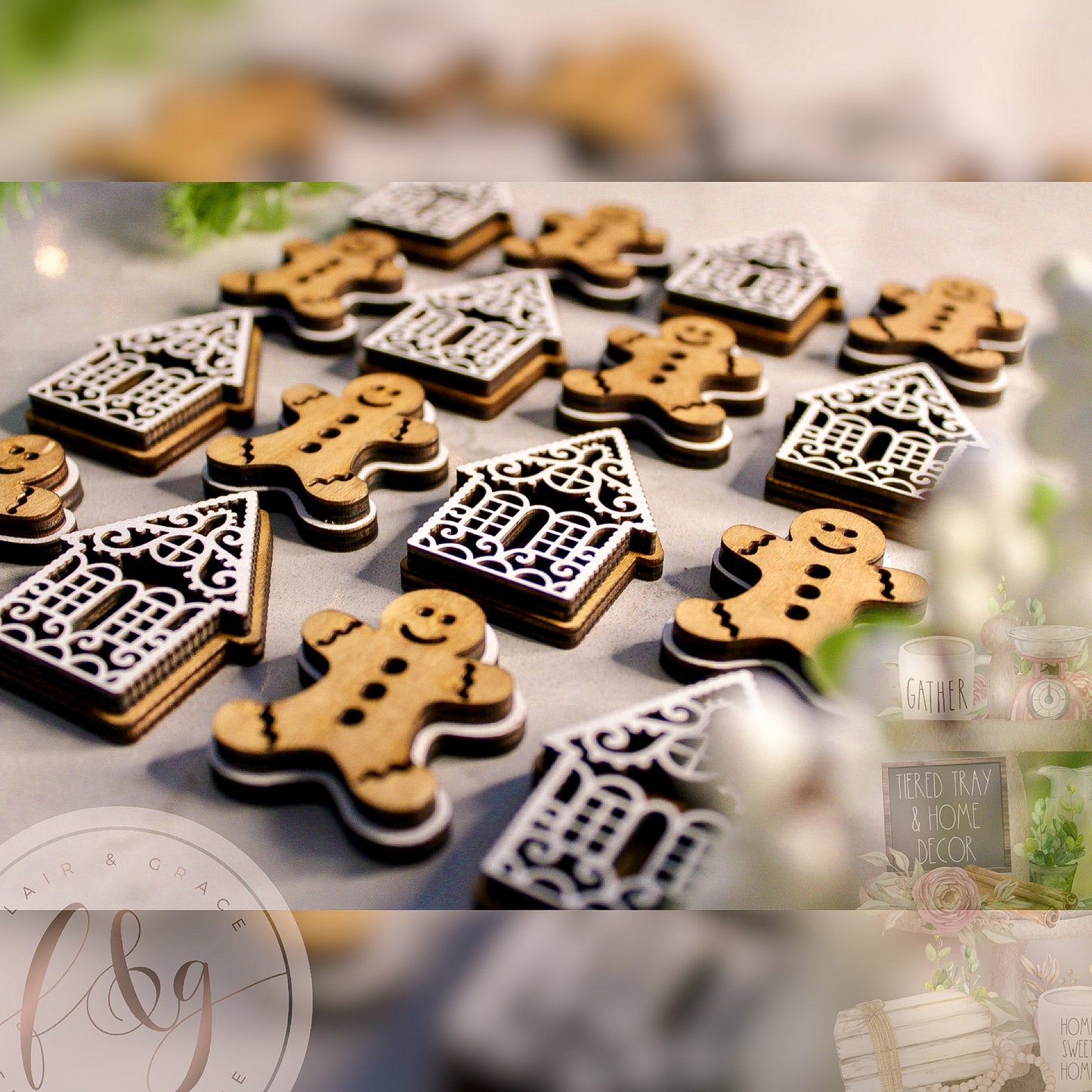 Gingerbread Dve Collection - Canister Fillers