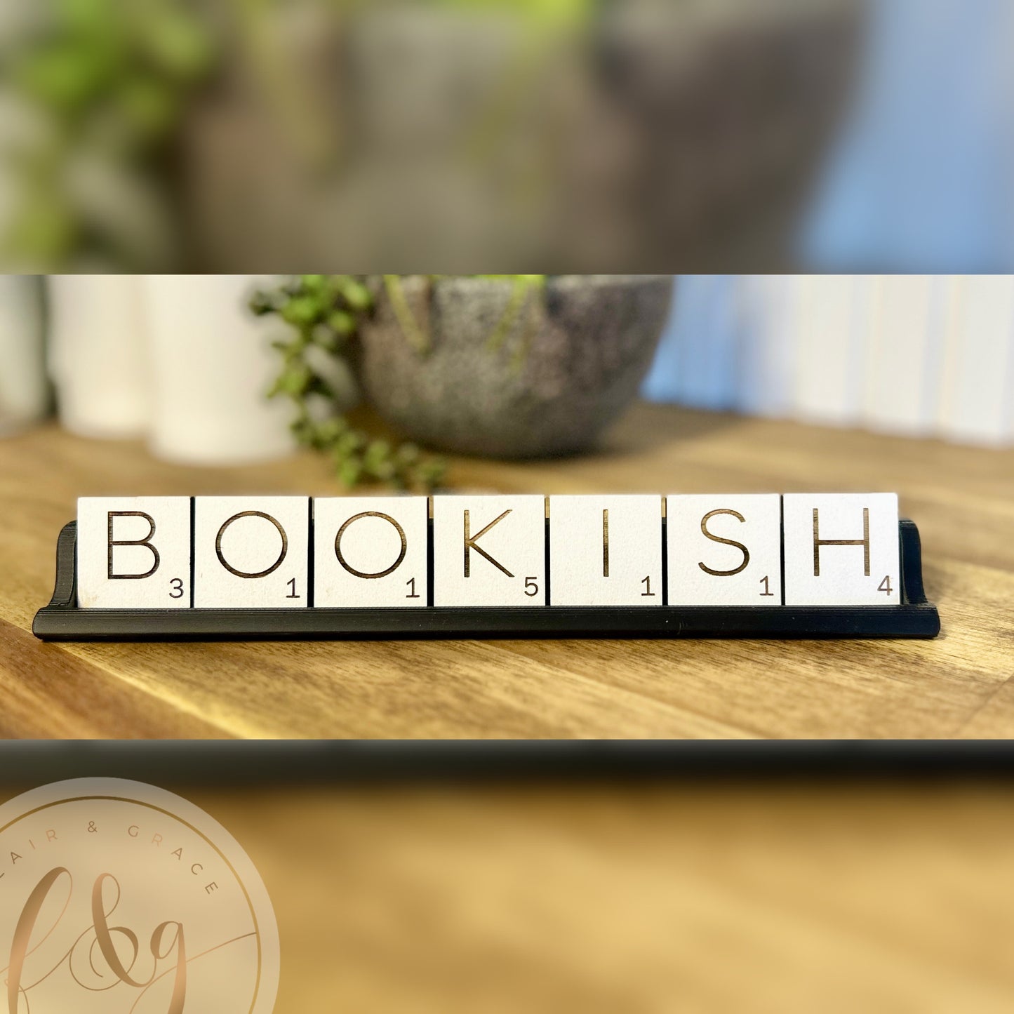 Bookish Scrabble Rack