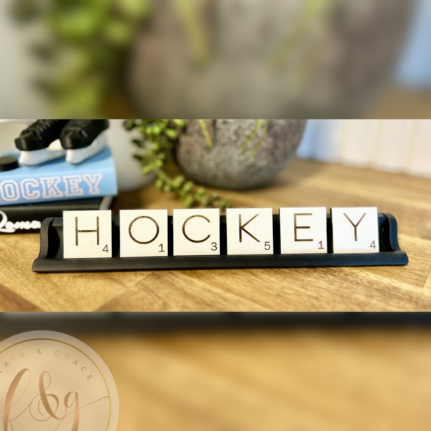 Bookish Scrabble Rack