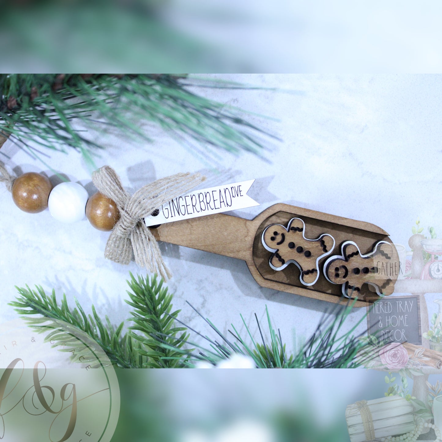 Gingerbread Dve Collection - Canister Scoop