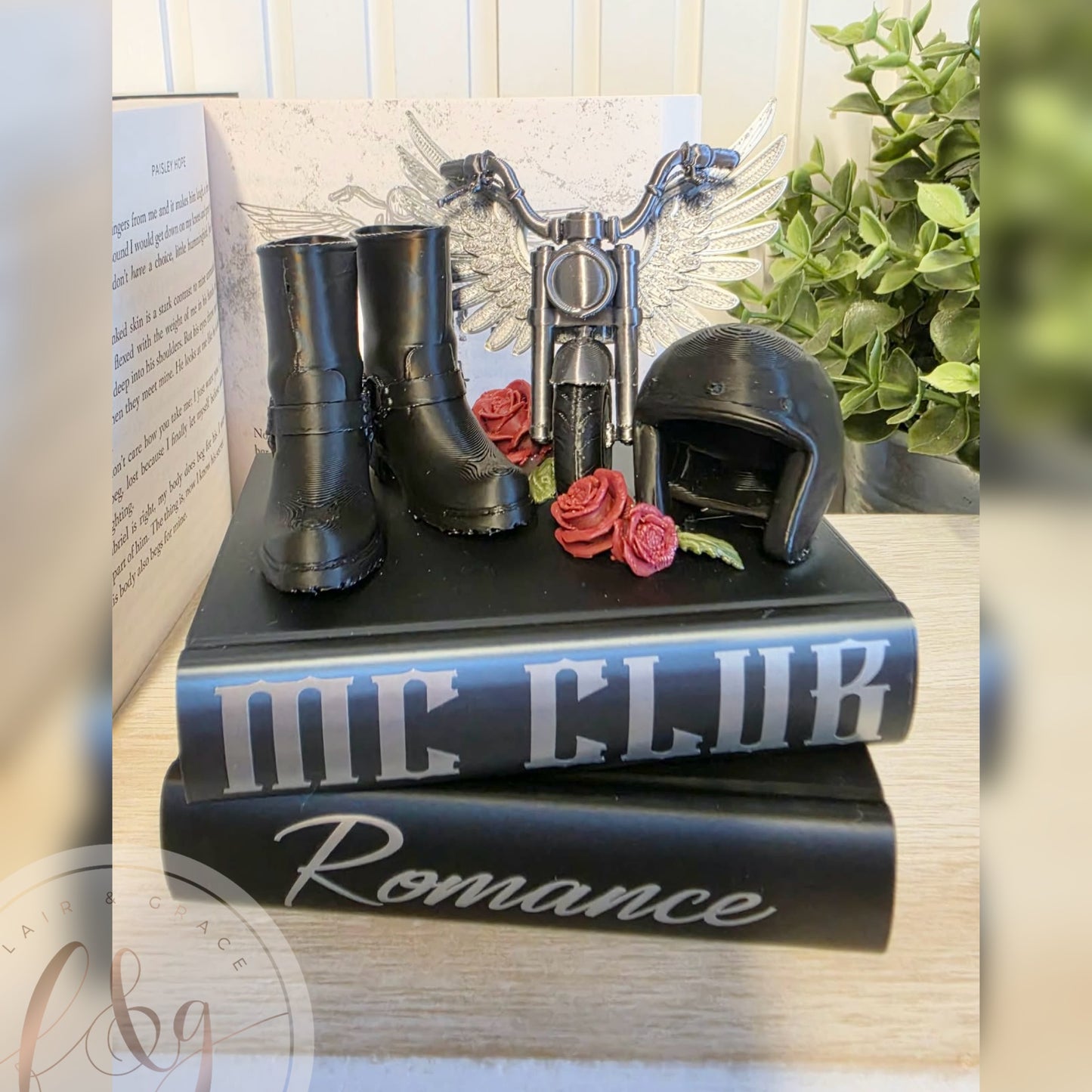 Motorcycle Club Romance Book Stack
