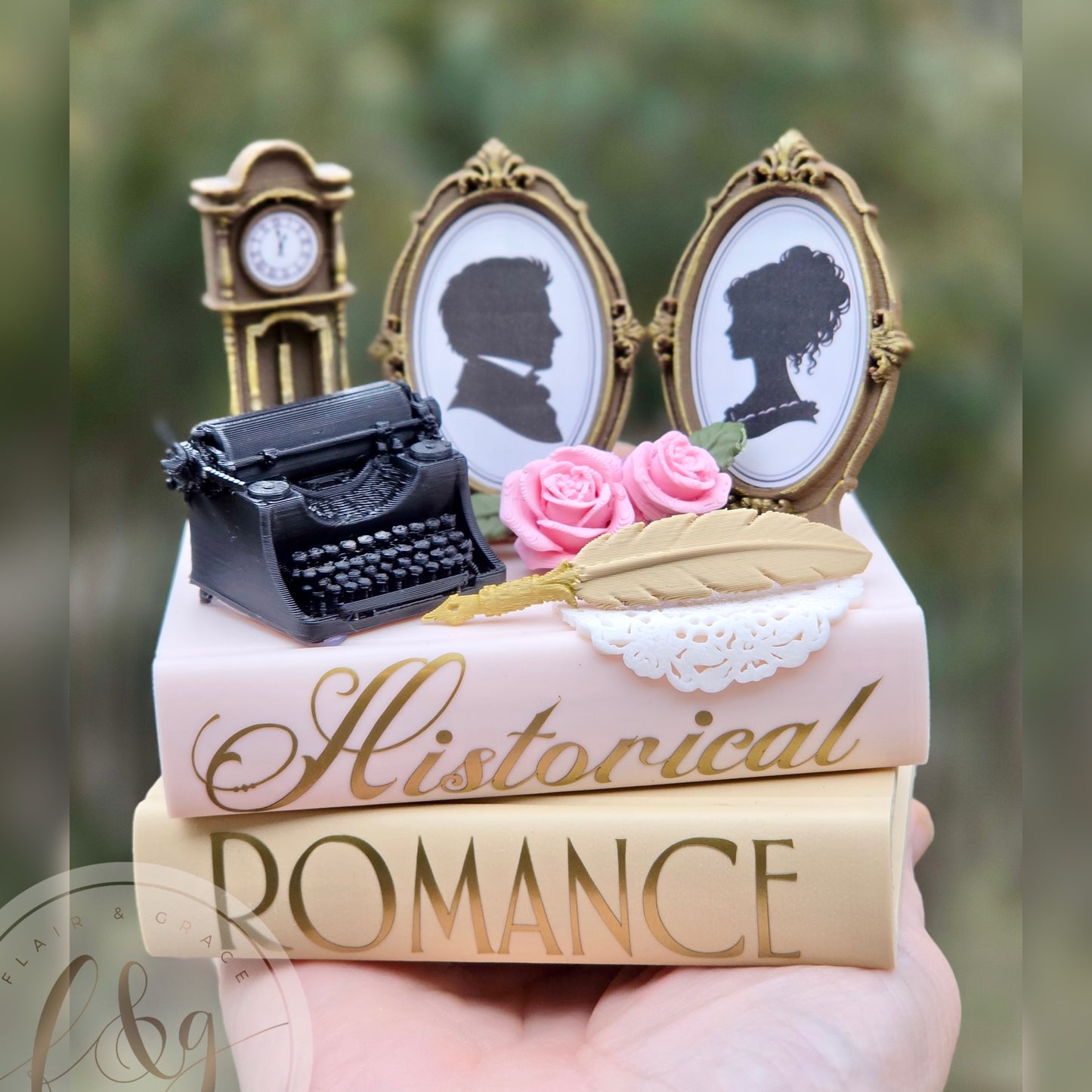 Historical Romance Book Stack