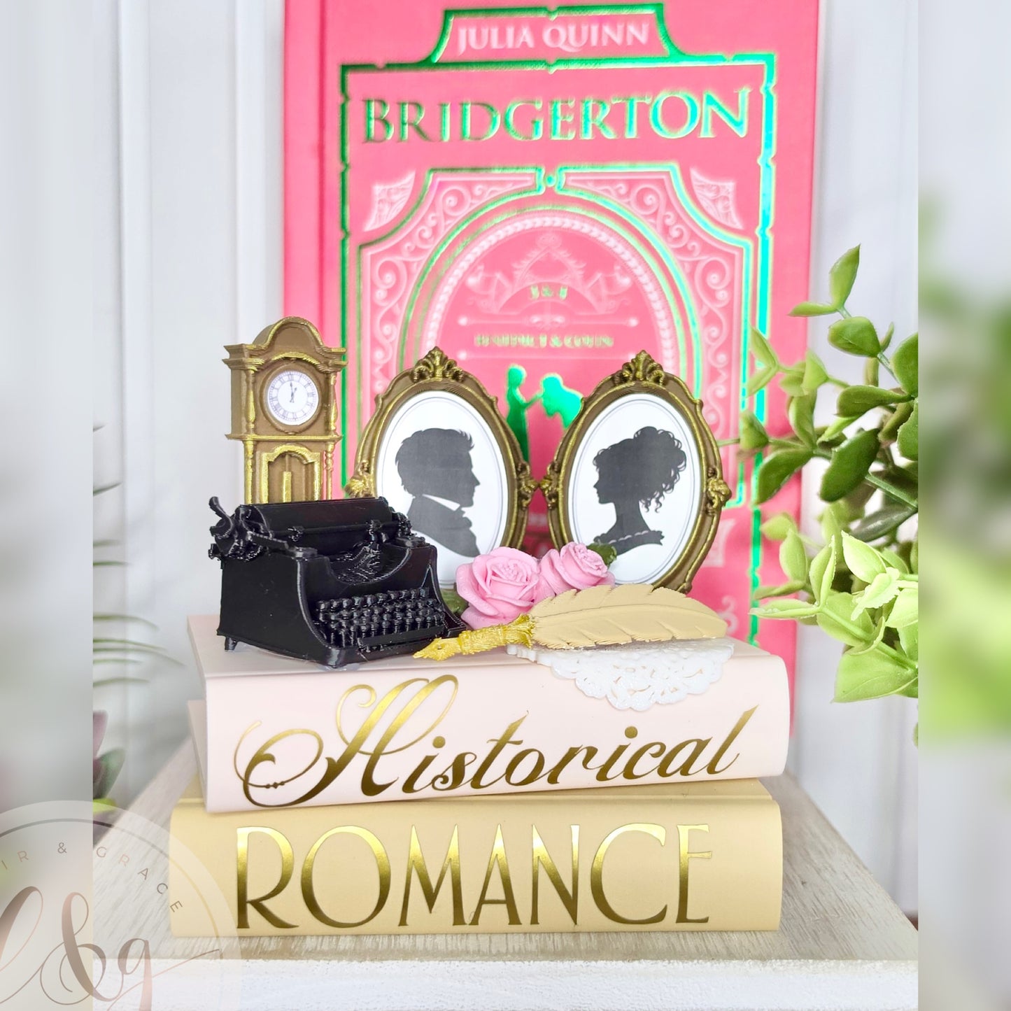 Historical Romance Book Stack