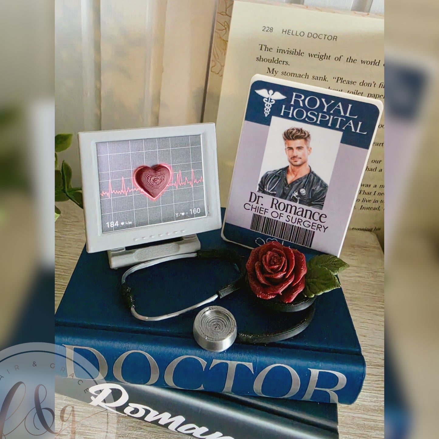 Doctor Romance Book Stack