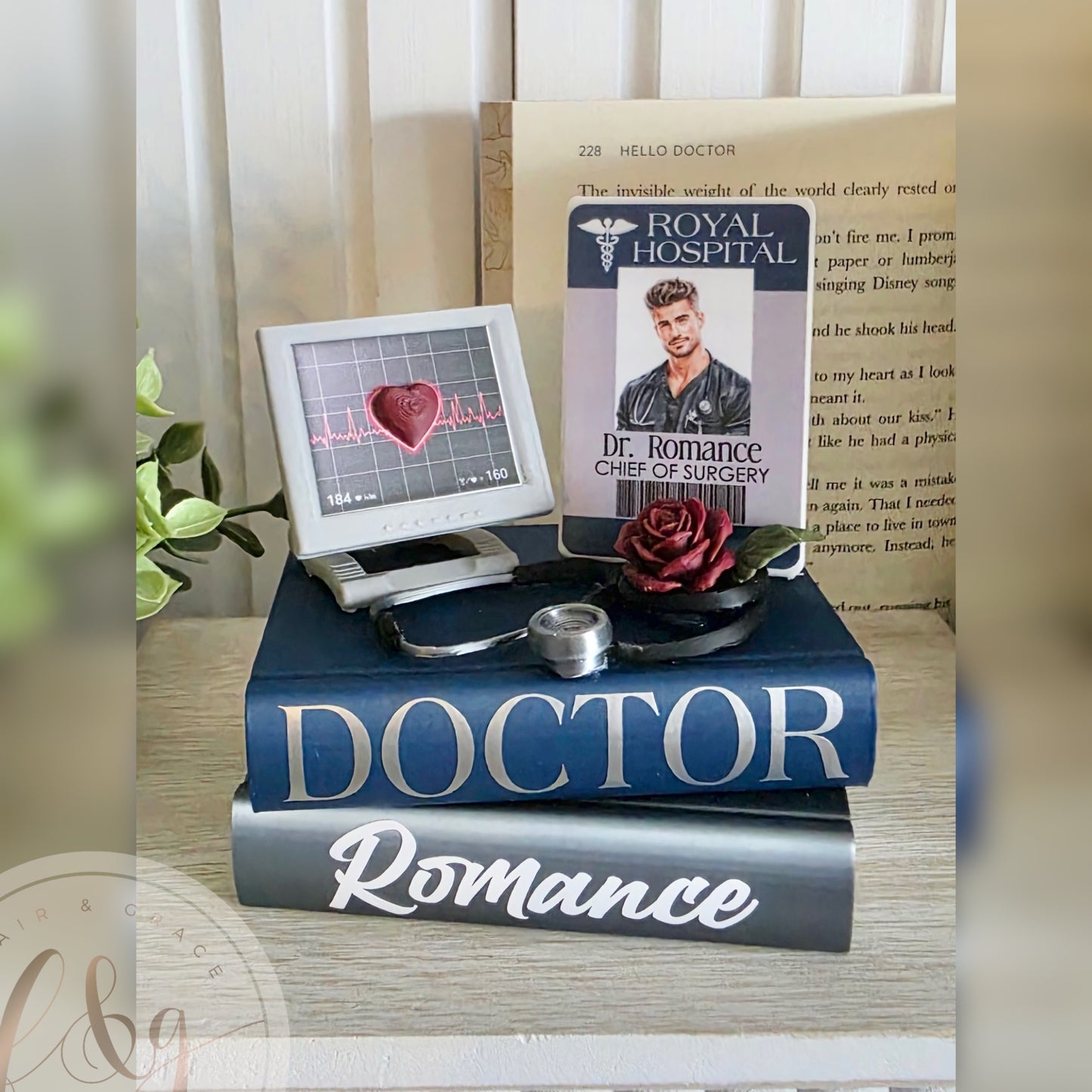 Doctor Romance Book Stack