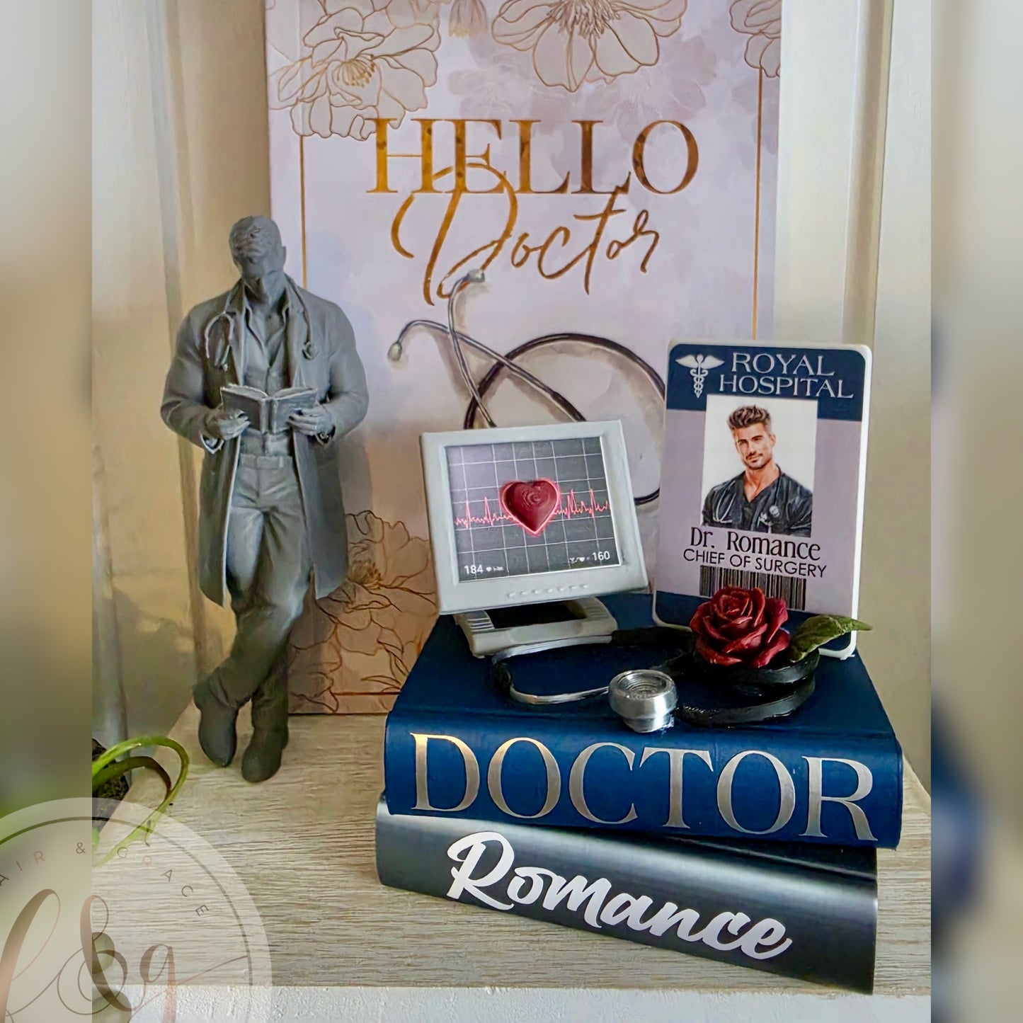 Doctor Romance Book Stack