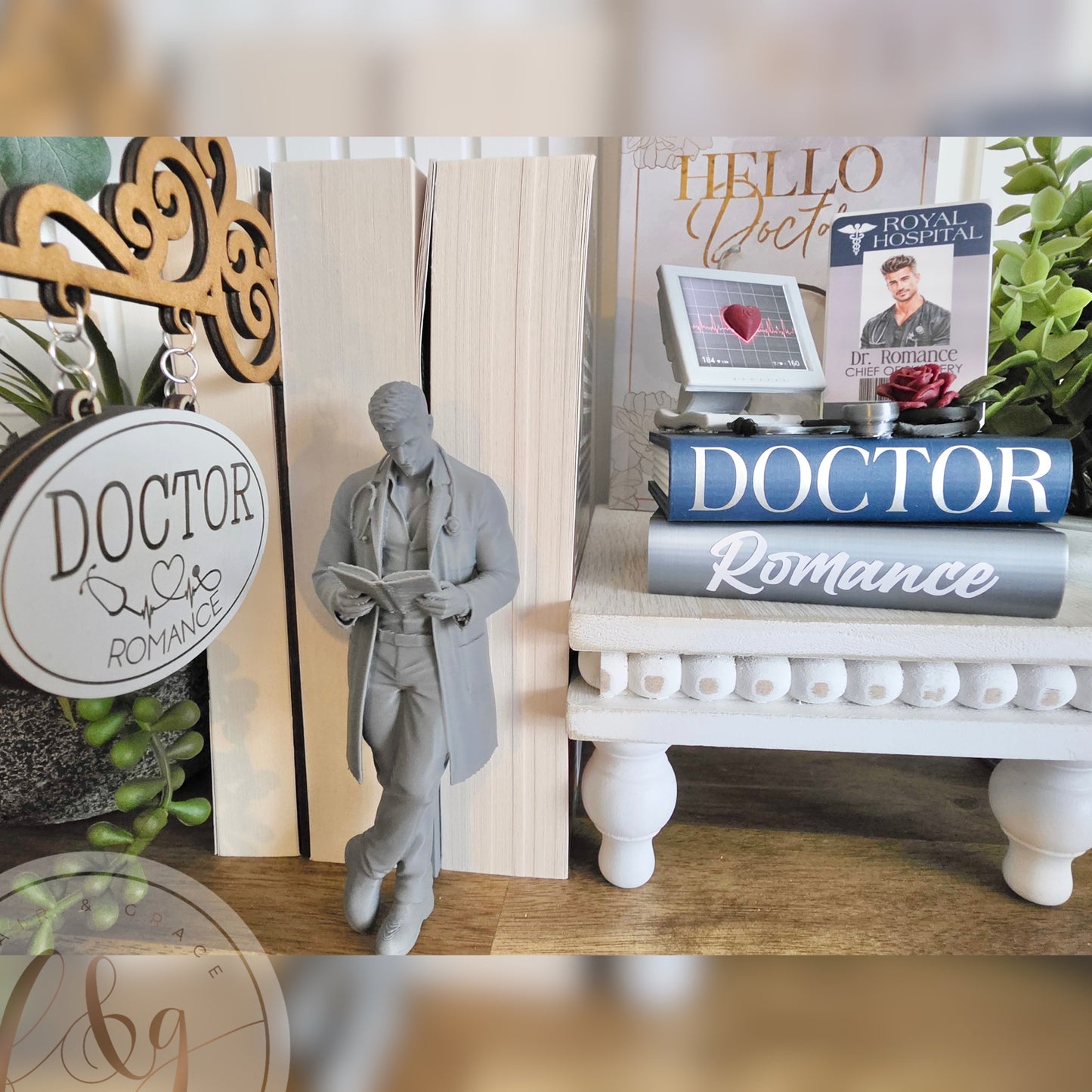 Doctor Romance Book Stack