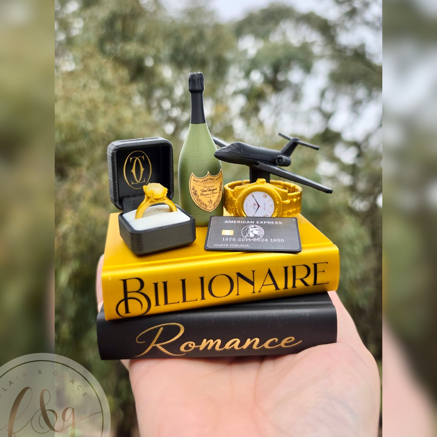 Billionaire Romance Book Stack