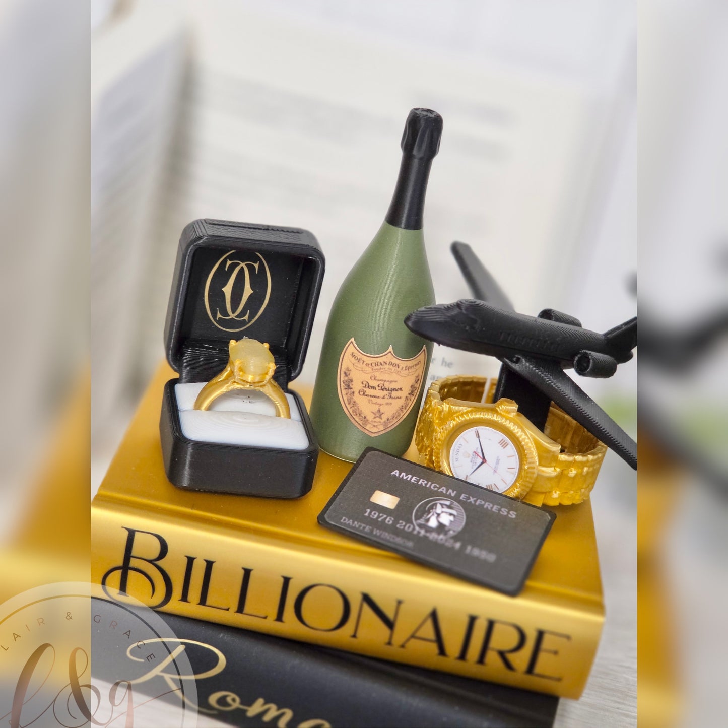 Billionaire Romance Book Stack