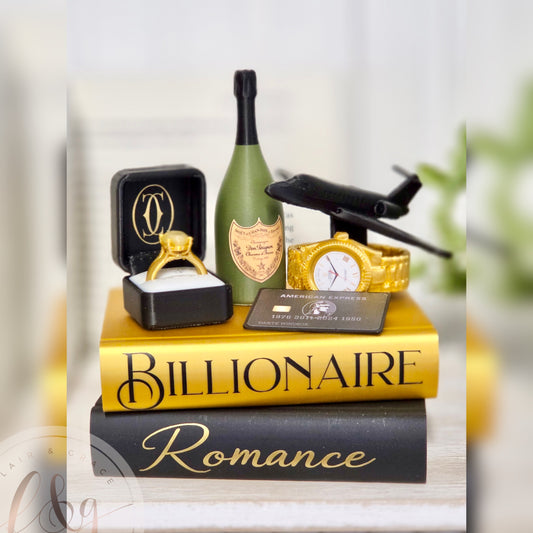 Billionaire Romance Book Stack