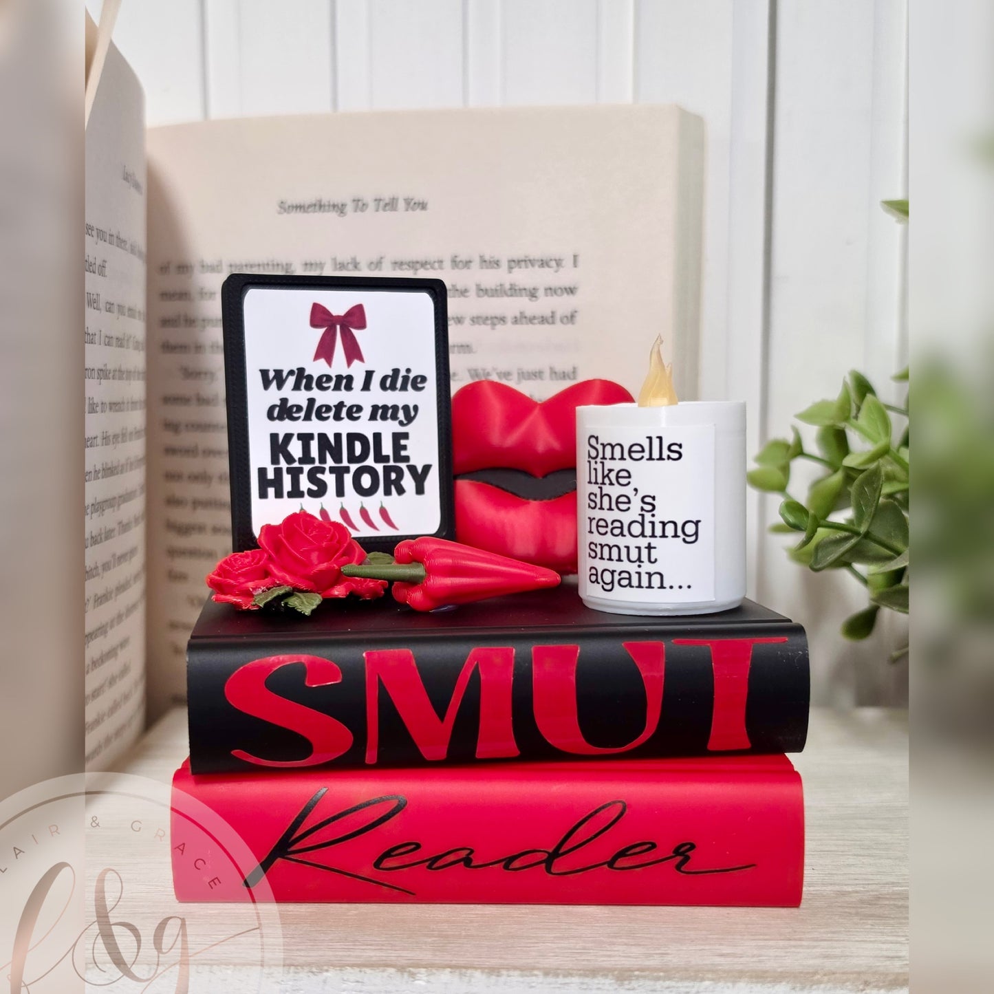 Smut Reader Book Stack