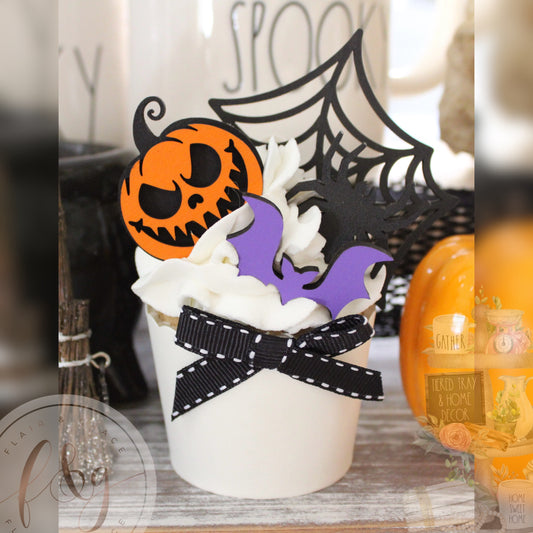 Spooktacular Halloween Collection - Faux Mini Cupcake