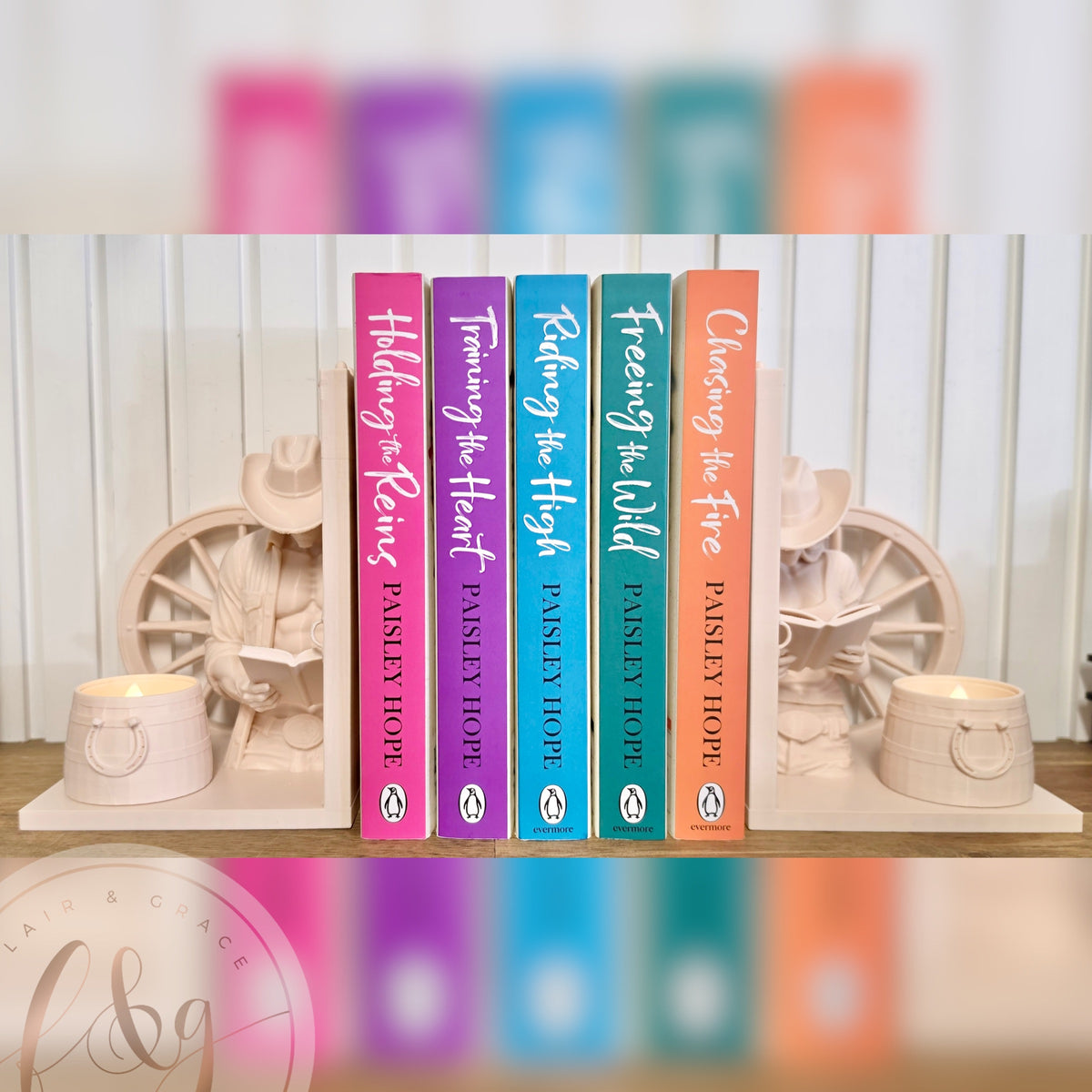 Cowboy Romance Bookends