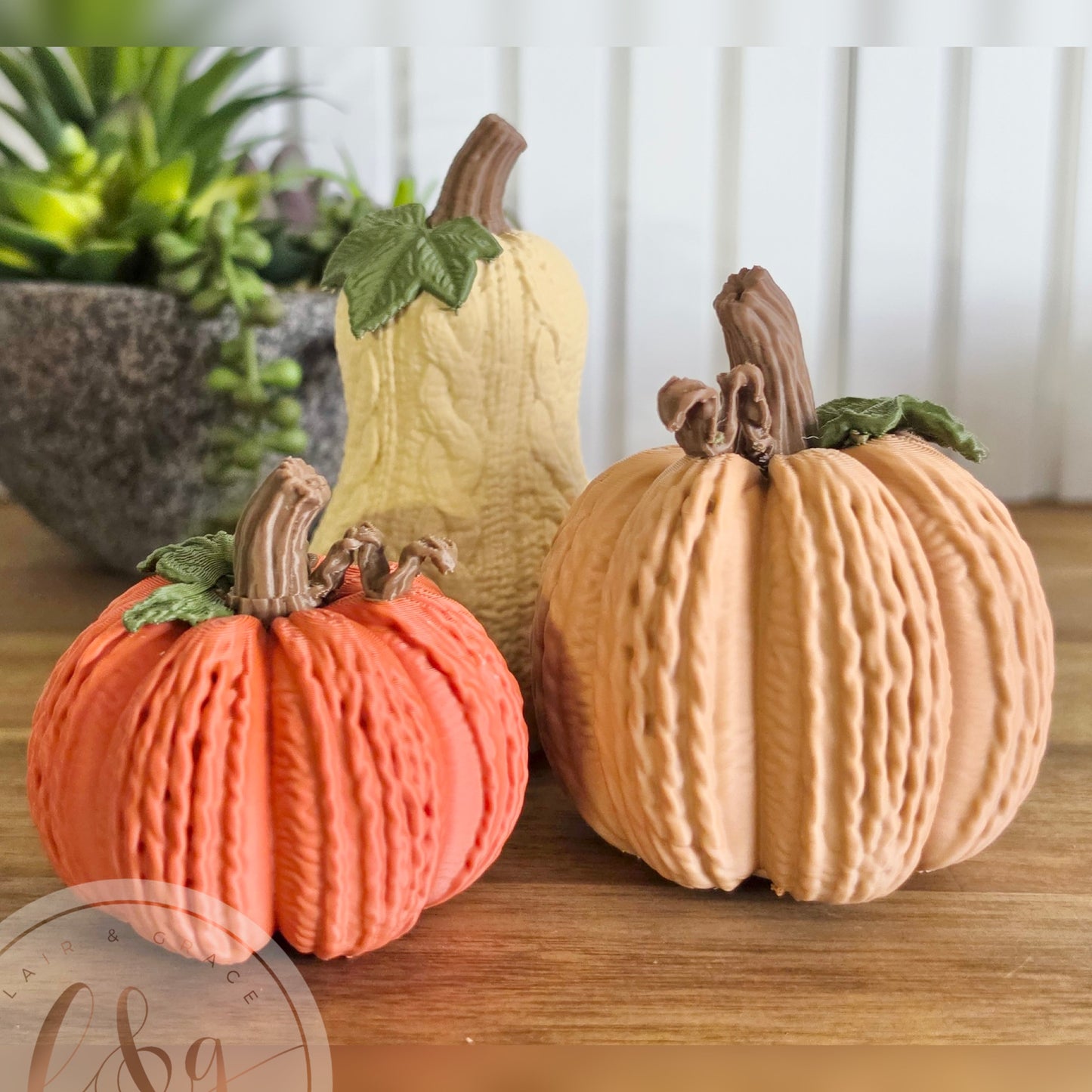 Trio of Pumpkins