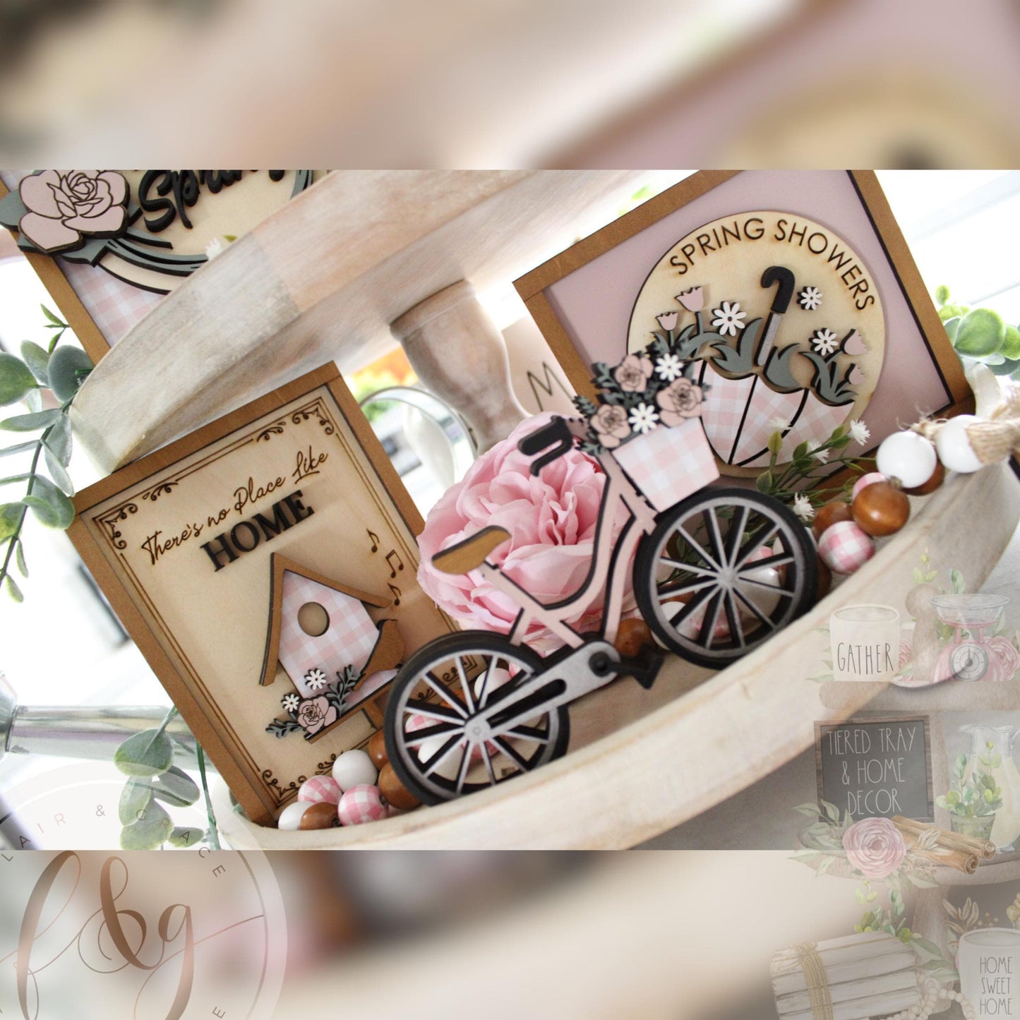 Spring Bliss Collection - Vintage Bicycle (freestanding)