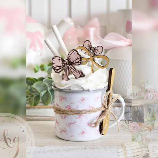 That Bow Though - Faux Mini Mug