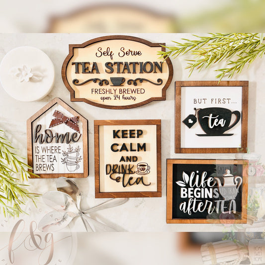 Tea Time Collection - 5 Piece Base Set