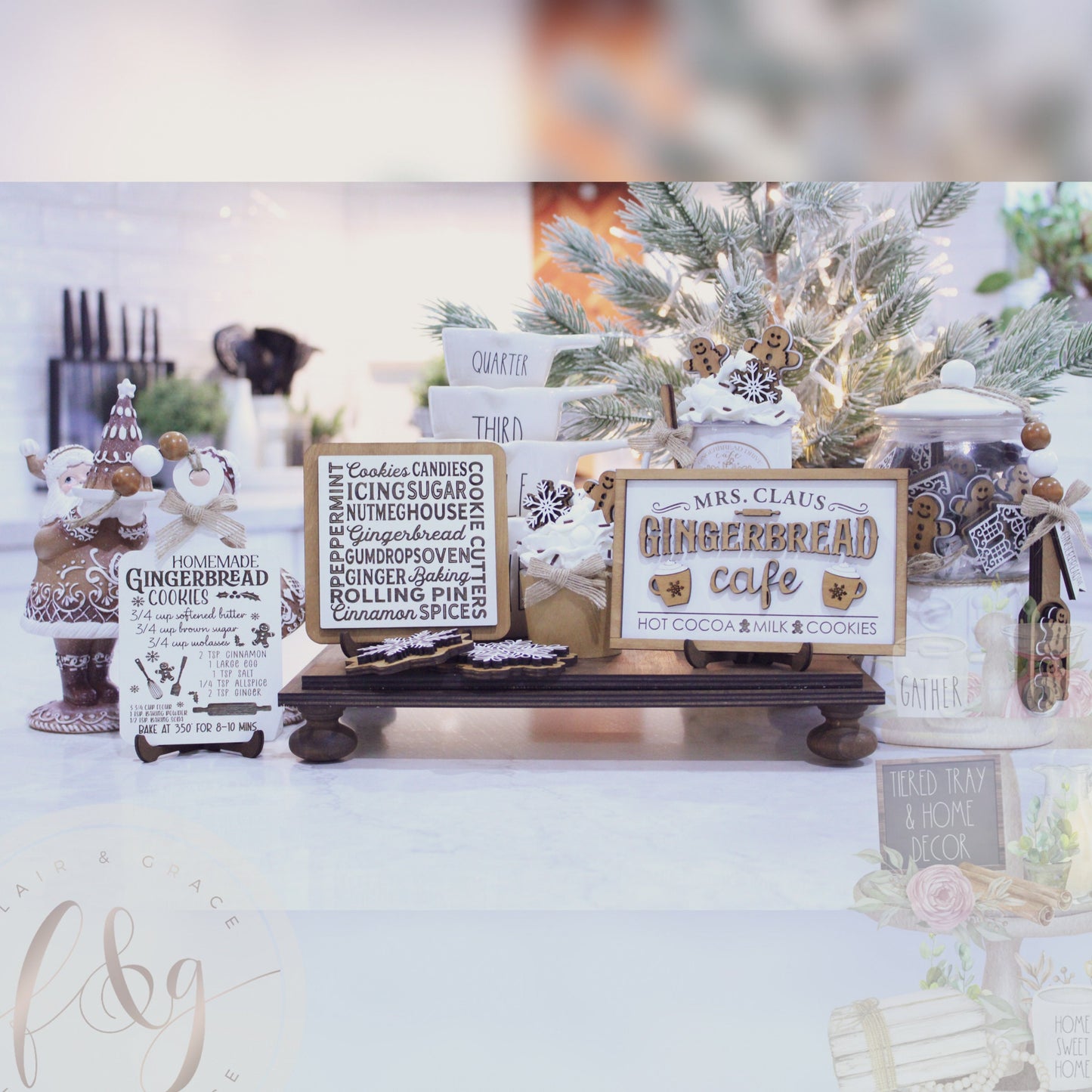 Gingerbread Dve Collection - Gingerbread Recipe Board