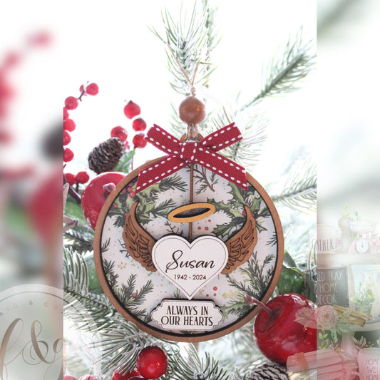 Remembrance Christmas Ornament / Tree Ornament / Personalised Ornament